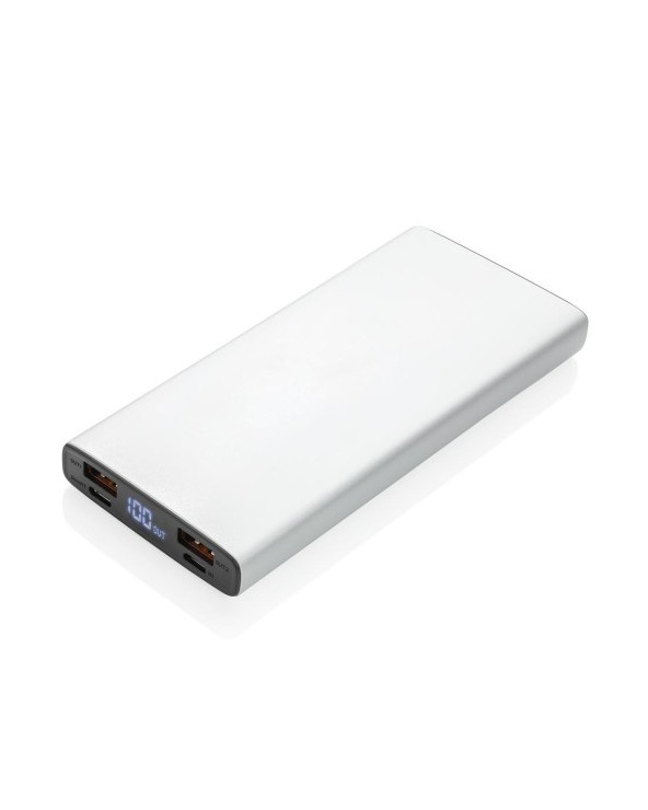 Повербанк 10000 mAh с индикатором батареи