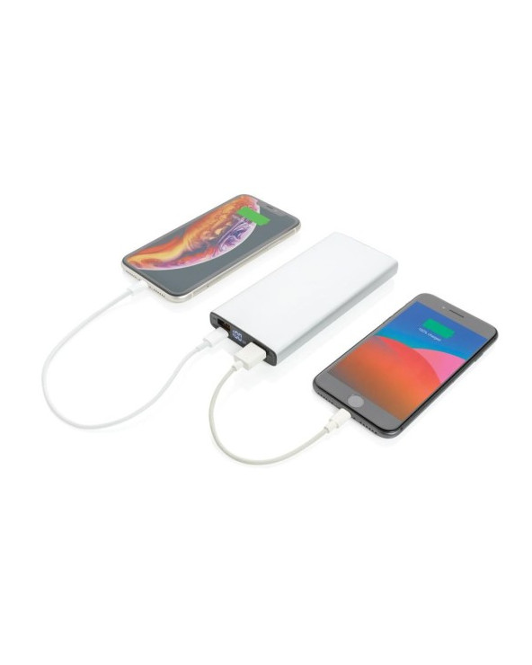 Повербанк 10000 mAh с индикатором батареи