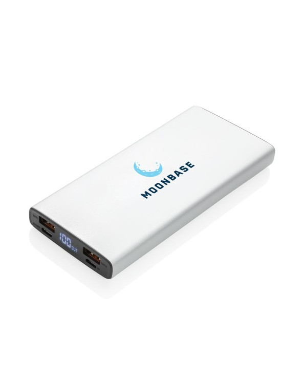 Повербанк 10000 mAh с индикатором батареи