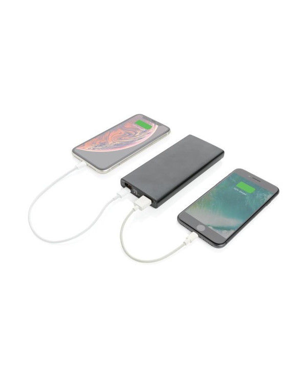 Повербанк 10000 mAh с индикатором батареи