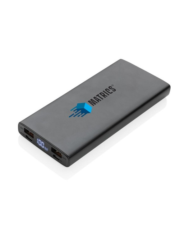 Повербанк 10000 mAh с индикатором батареи