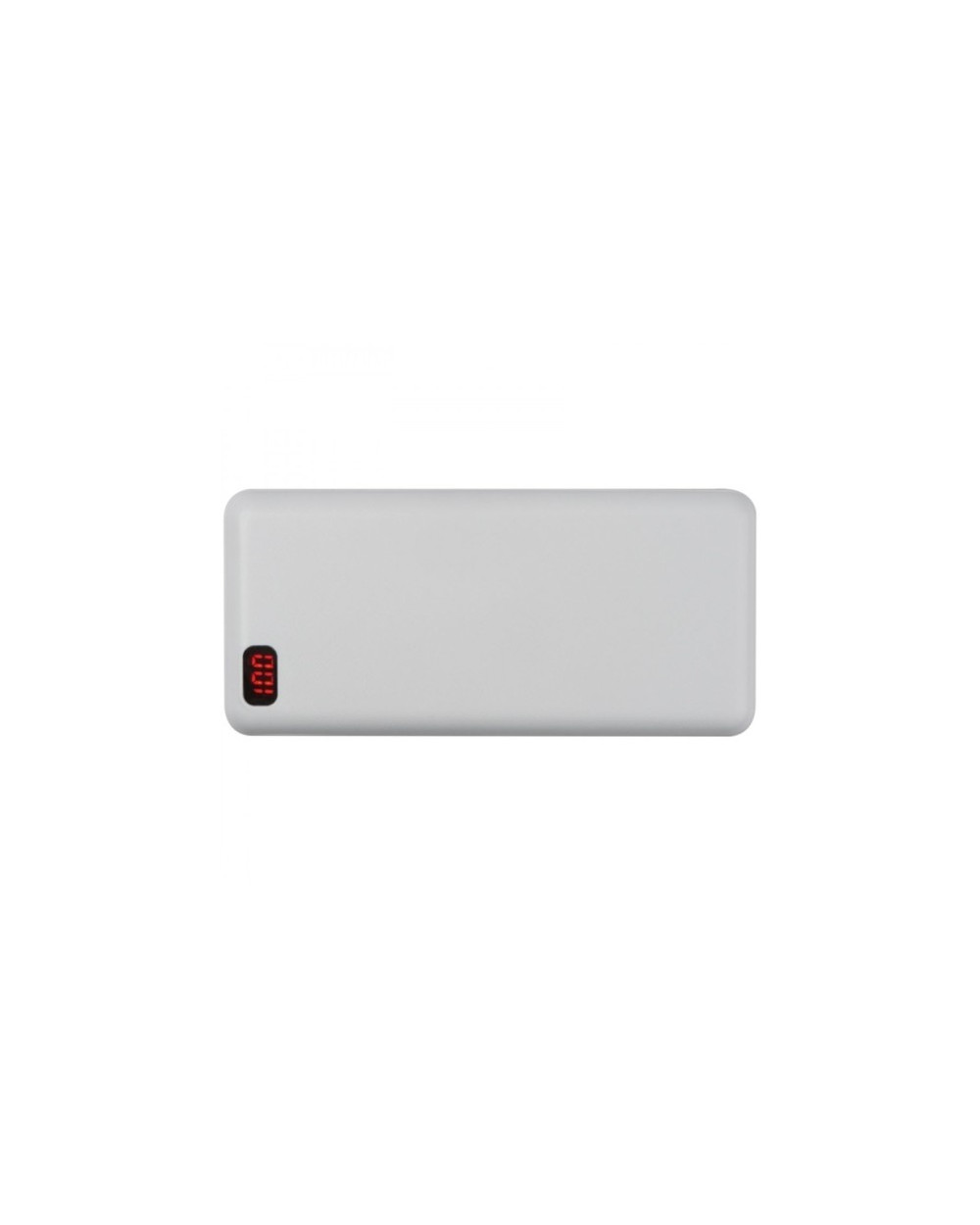 Повербанк 20000 mAh, 2 порта USB, цифровий дисплей