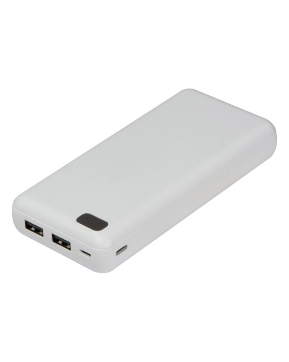 Повербанк 20000 mAh, 2 порта USB, цифровий дисплей