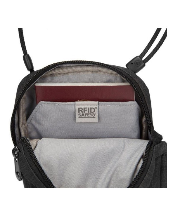Сумка RFIDsafe travel crossbody bag, 3 степени защиты