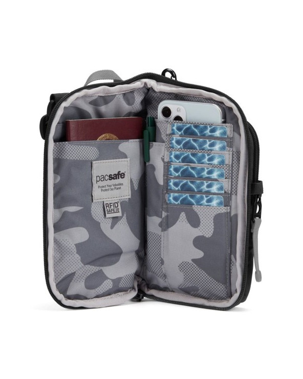 Сумка через плечо антивор Pacsafe® GO Tech Crossbody, 4 степени