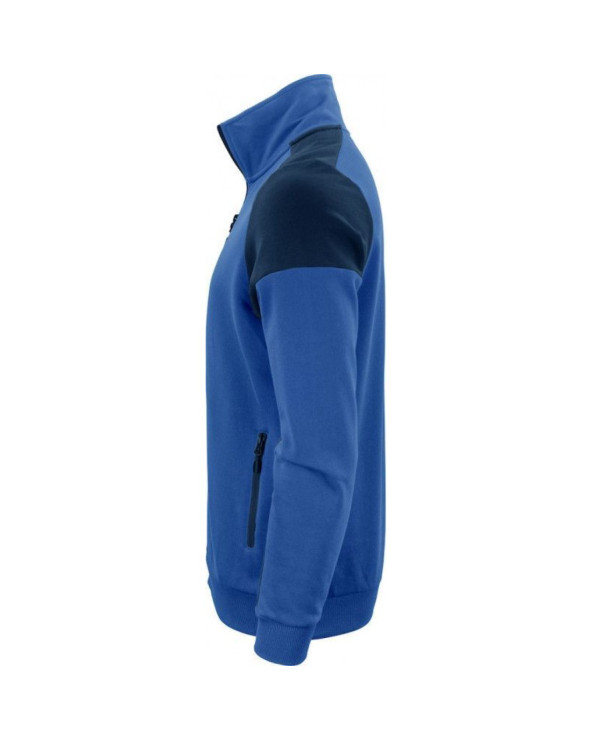 Двоколірний світшот PRIME SWEATVEST з контрастною блискавкою