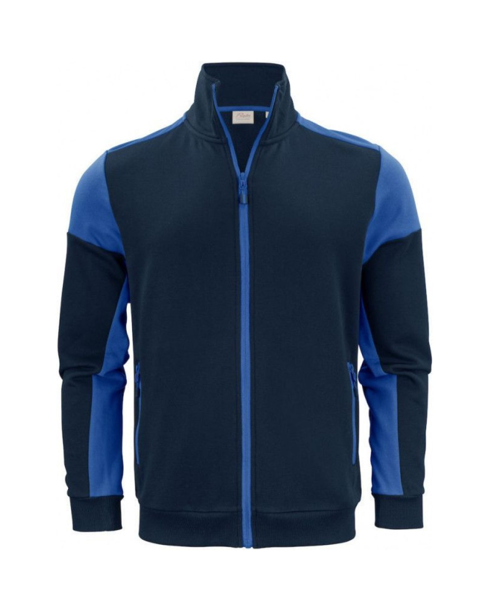 Двоколірний світшот PRIME SWEATVEST з контрастною блискавкою