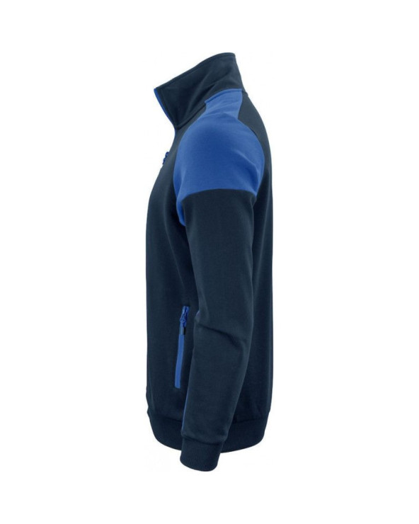 Двоколірний світшот PRIME SWEATVEST з контрастною блискавкою