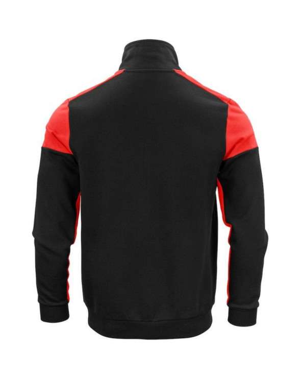 Двоколірний світшот PRIME SWEATVEST з контрастною блискавкою