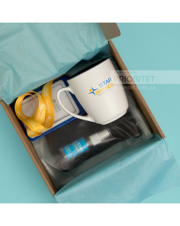 Welcome pack c флешкой, чашкой и антисептиком