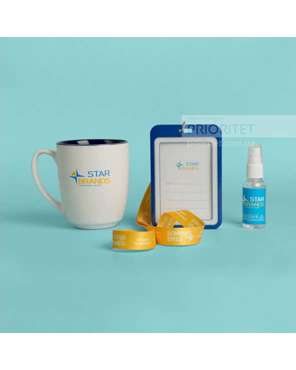 Welcome pack c флешкой, чашкой и антисептиком