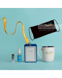 Welcome pack c флешкой, чашкой и антисептиком
