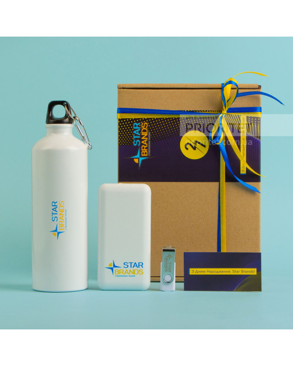 Welcome pack с флешкой, бутылкой и Power bank