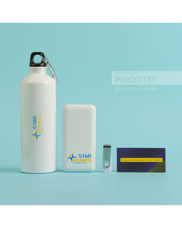 Welcome pack с флешкой, бутылкой и Power bank