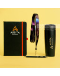 Welcome pack із записником, термокухлем та канцелярією