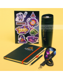 Welcome pack с записной книжкой, термокружкой и канцелярией