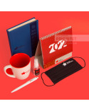 Welcome pack с маской, антисептиком и чашкой