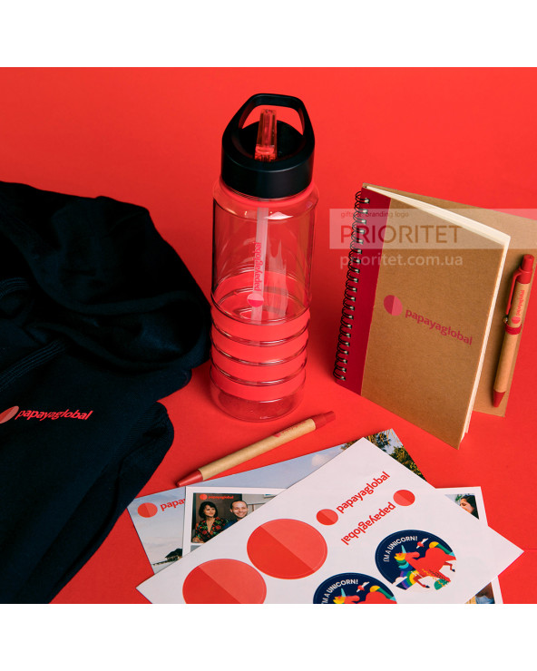 Welcome pack з худі, наклейками та блокнотом