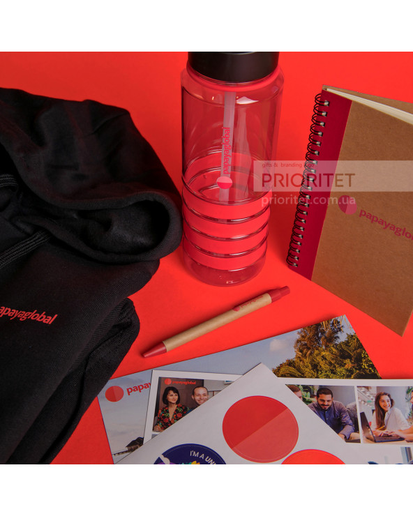 Welcome pack з худі, наклейками та блокнотом