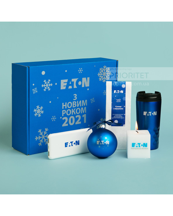 Новогодний набор с power bank