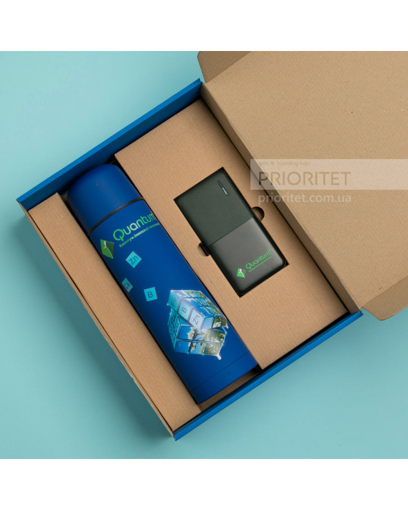 Набор с Power Bank и термосом