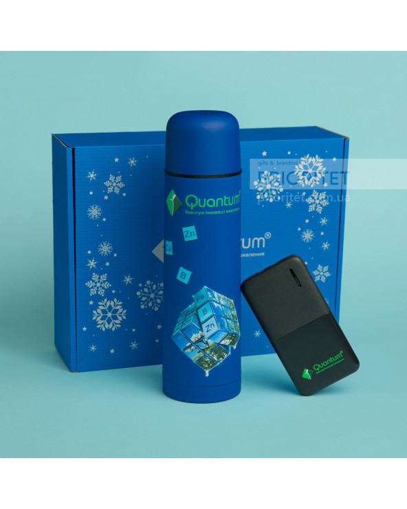 Набор с Power Bank и термосом