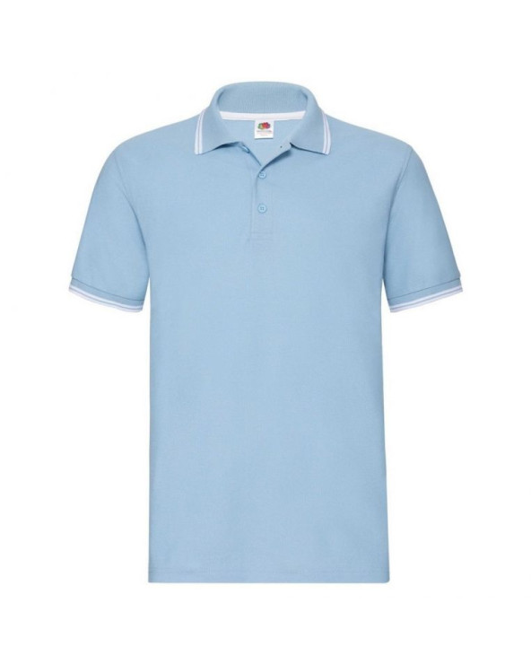 Тенниска 'Premium Tipped Polo' (Fruit of the Loom)