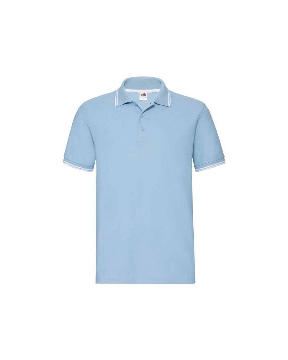 Тенниска 'Premium Tipped Polo' (Fruit of the Loom)