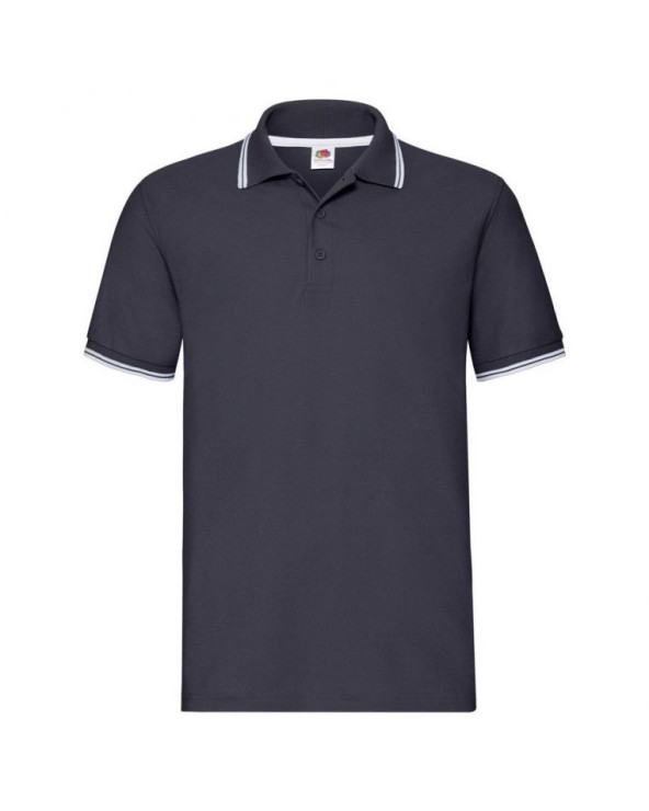 Тенниска 'Premium Tipped Polo' (Fruit of the Loom)