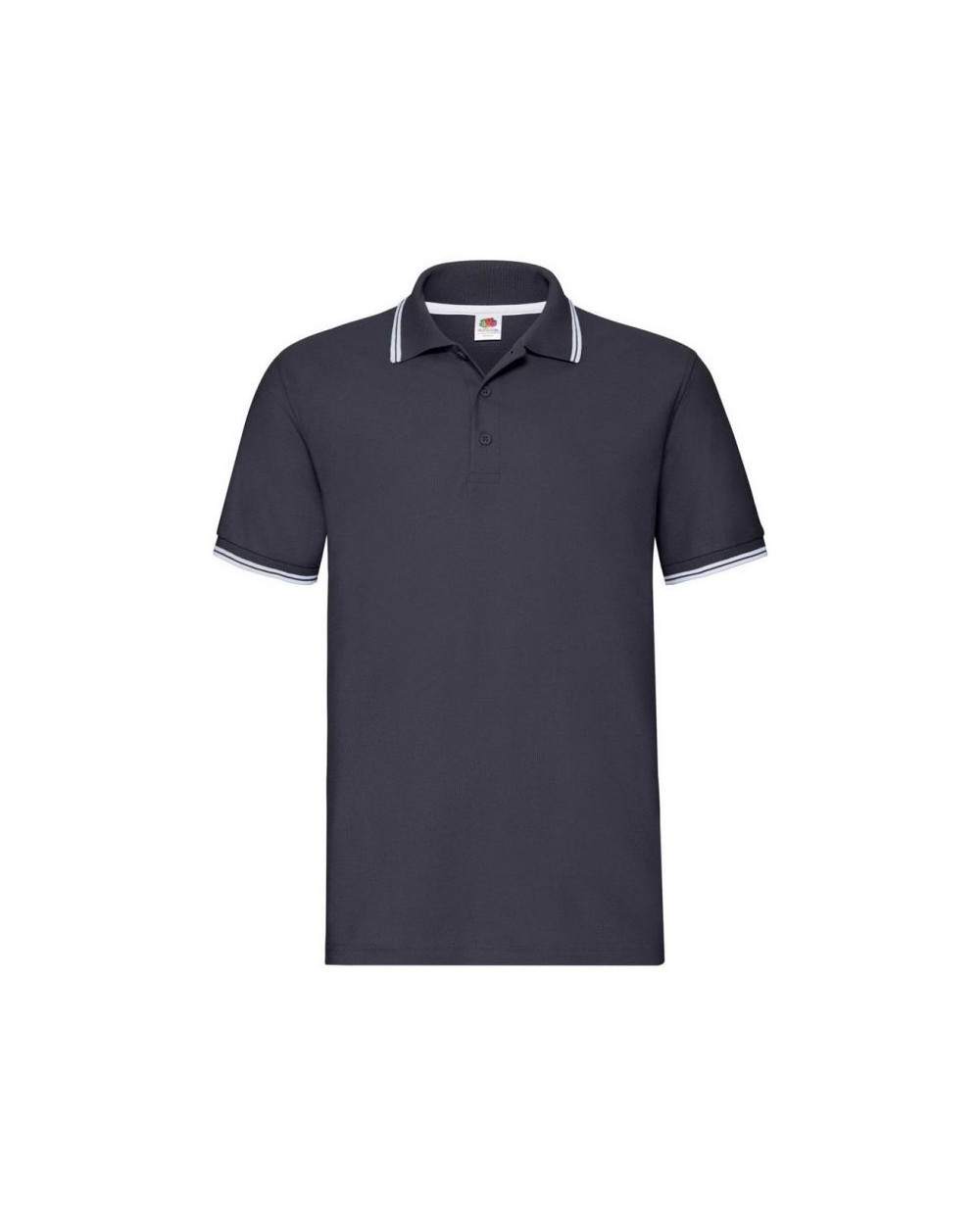Тенниска 'Premium Tipped Polo' (Fruit of the Loom)