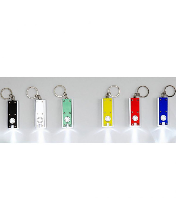 Брелок-фонарик пластиковый 1 LED