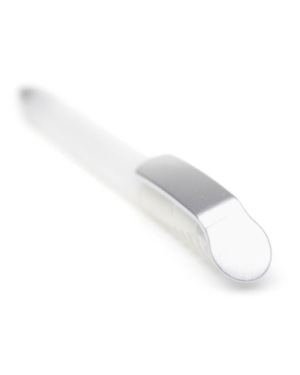 Ручка пластикова 'Top Spin Silver' (Ritter Pen) поворотна
