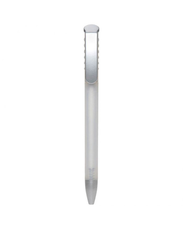 Ручка пластикова 'Top Spin Silver' (Ritter Pen) поворотна