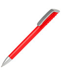 Ручка пластикова 'Top Spin Silver' (Ritter Pen) поворотна