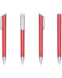Ручка пластикова 'Top Spin Silver' (Ritter Pen) поворотна