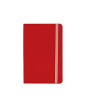 Діловий записник SQUARE, А5, тверда обкладинка, гумка, білий