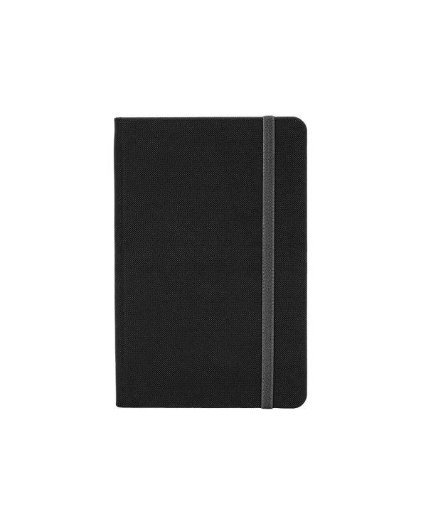 Діловий записник SQUARE, А5, тверда обкладинка, гумка, білий