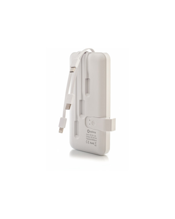 Мобильная батарея (Power Bank) Optima 4100, 10 000 mAh, 2*USB