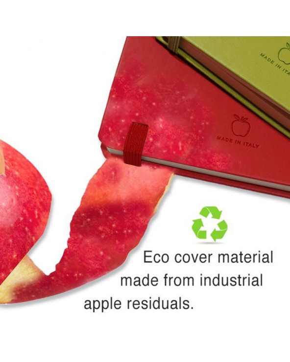 ЕКО записник 'APPLE SKIN' А5 зі шкірки яблук гнучка