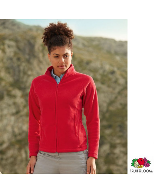 Толстовка 'Lady-Fit Full Zip Fleece' (Fruit of the Loom)