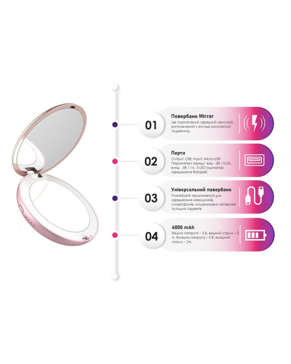 portativnoe-zaryadnoe-ustrojstvo-line-art-mirror-4000-ma-ch-zerkalo-s-podsvetkoj