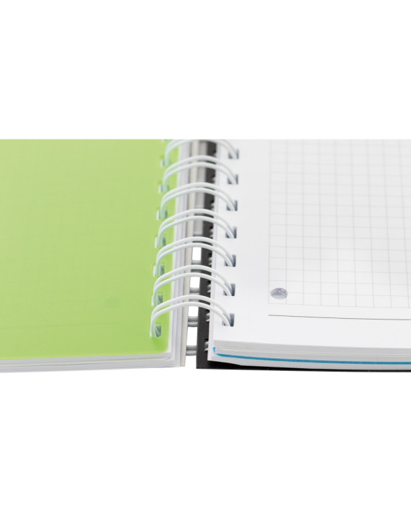 Блокнот Adamant: A4, пластикова обкладинка, з розділювачами та