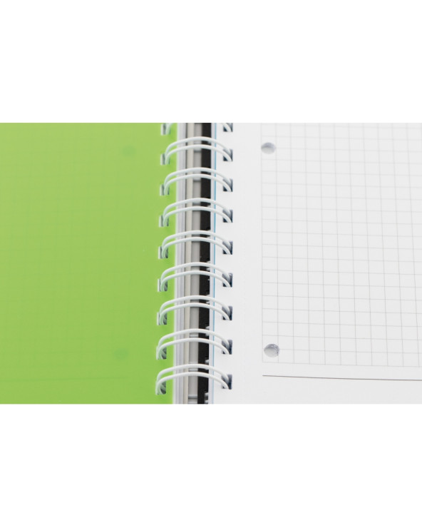 Блокнот Adamant: A4, пластикова обкладинка, з розділювачами та