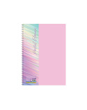 Блокнот А5, пластикова обкладинка (фактура глянець), бічна
