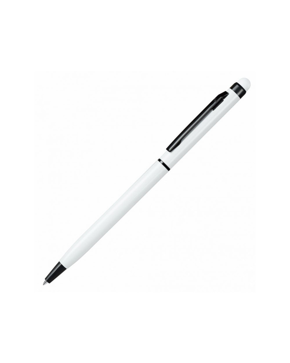 Ручка-стилус алюминиевая 'TouchWriter Black' (B1) поворотная