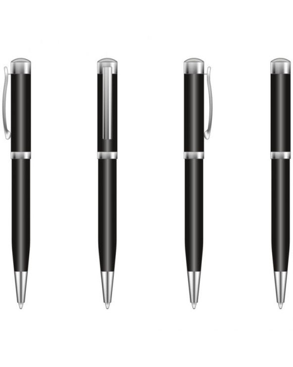 Ручка металева 'Fortuna' (Ritter Pen) у футлярі поворотна