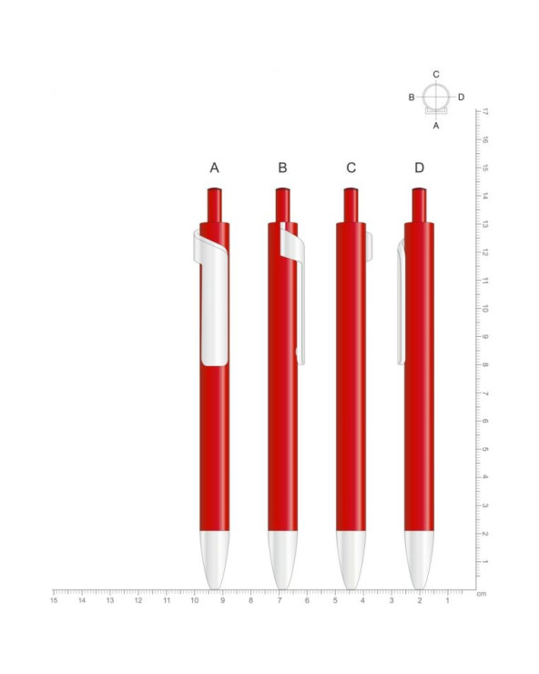 Ручка пластиковая 'Forte' (Lecce Pen)