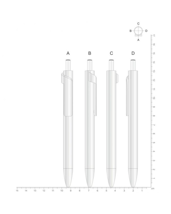 Ручка пластиковая 'Forte' (Lecce Pen)