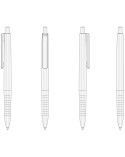 Ручка пластиковая 'Basic' (Ritter Pen)
