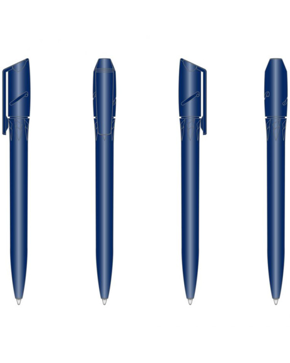 Ручка пластикова 'Twister' (Ritter Pen) поворотна